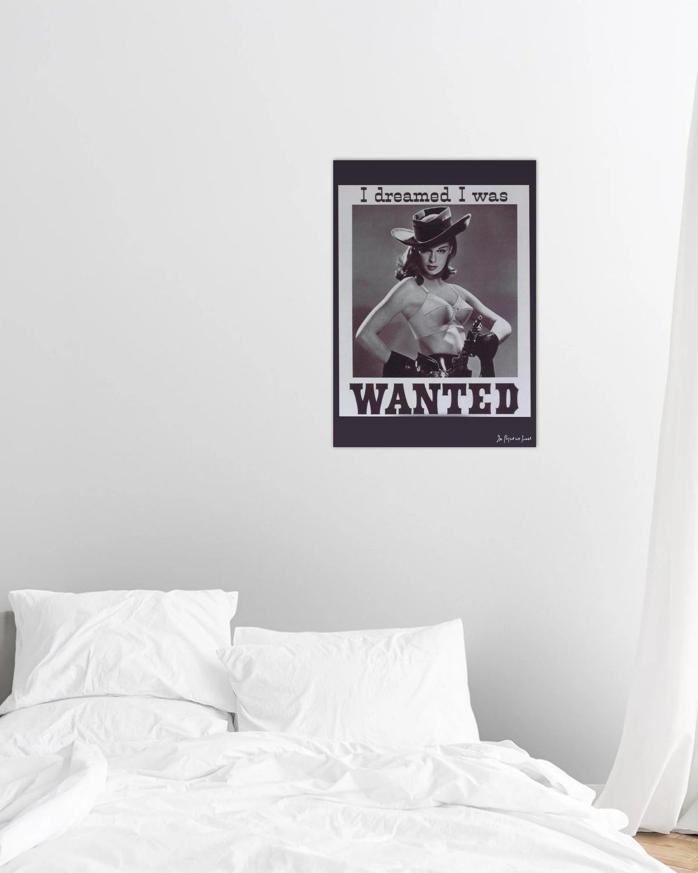 wanted print - In Print We Trust