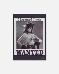 wanted print - In Print We Trust