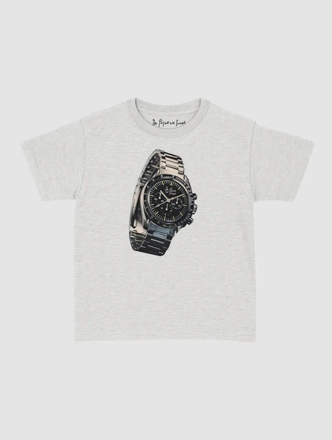 watch baby tee - In Print We Trust