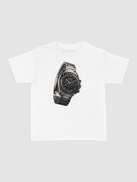 watch baby tee - In Print We Trust