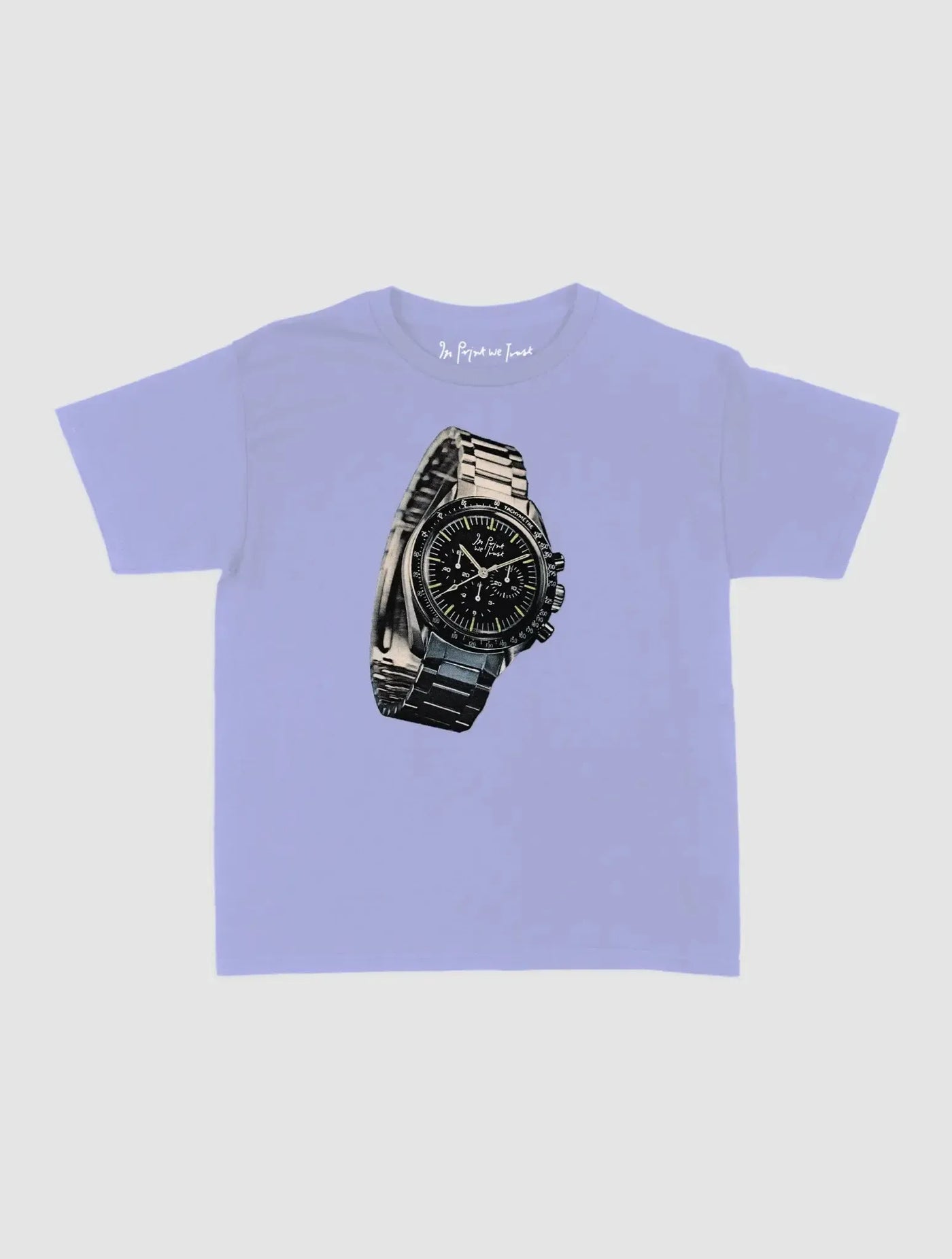 watch baby tee - In Print We Trust
