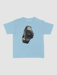 watch baby tee - In Print We Trust