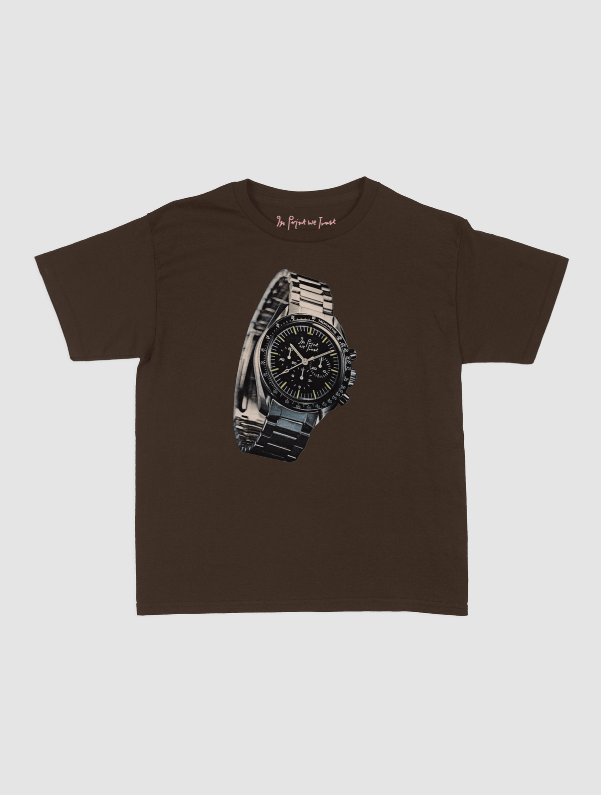 watch baby tee - In Print We Trust