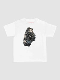 watch baby tee - In Print We Trust
