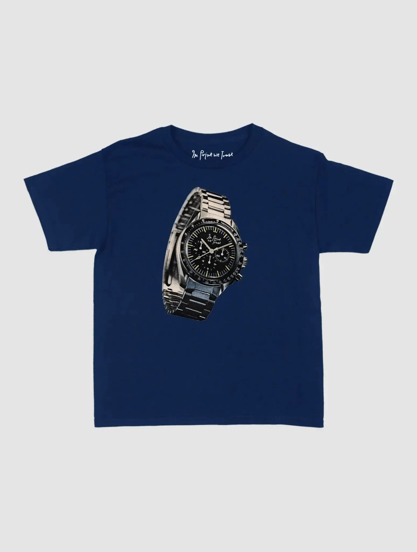 watch baby tee - In Print We Trust