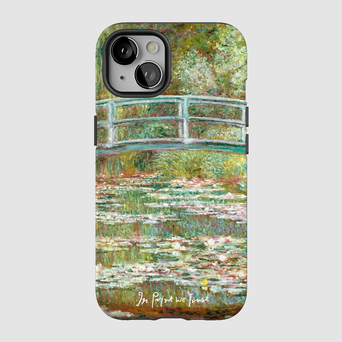 water lillies tough iPhone case - In Print We Trust
