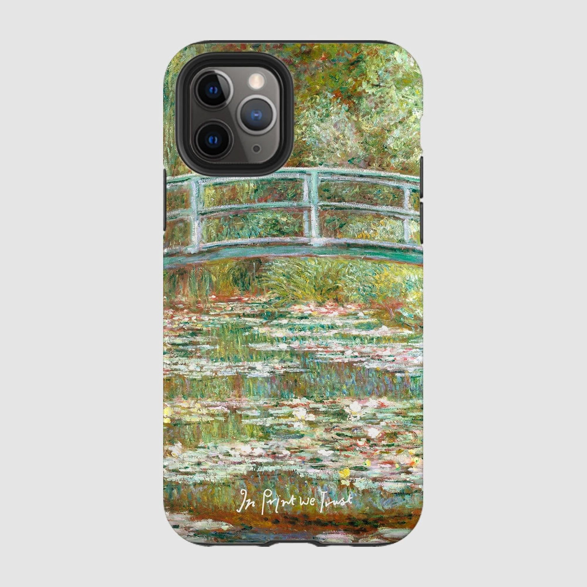 water lillies tough iPhone case - In Print We Trust
