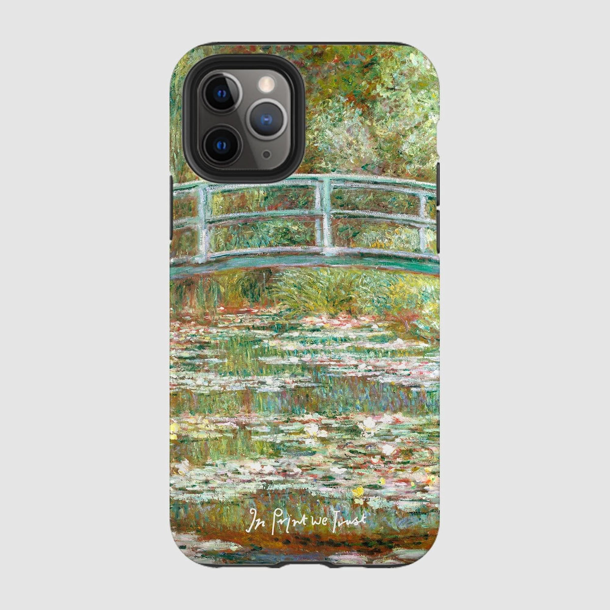 water lillies tough iPhone case - In Print We Trust