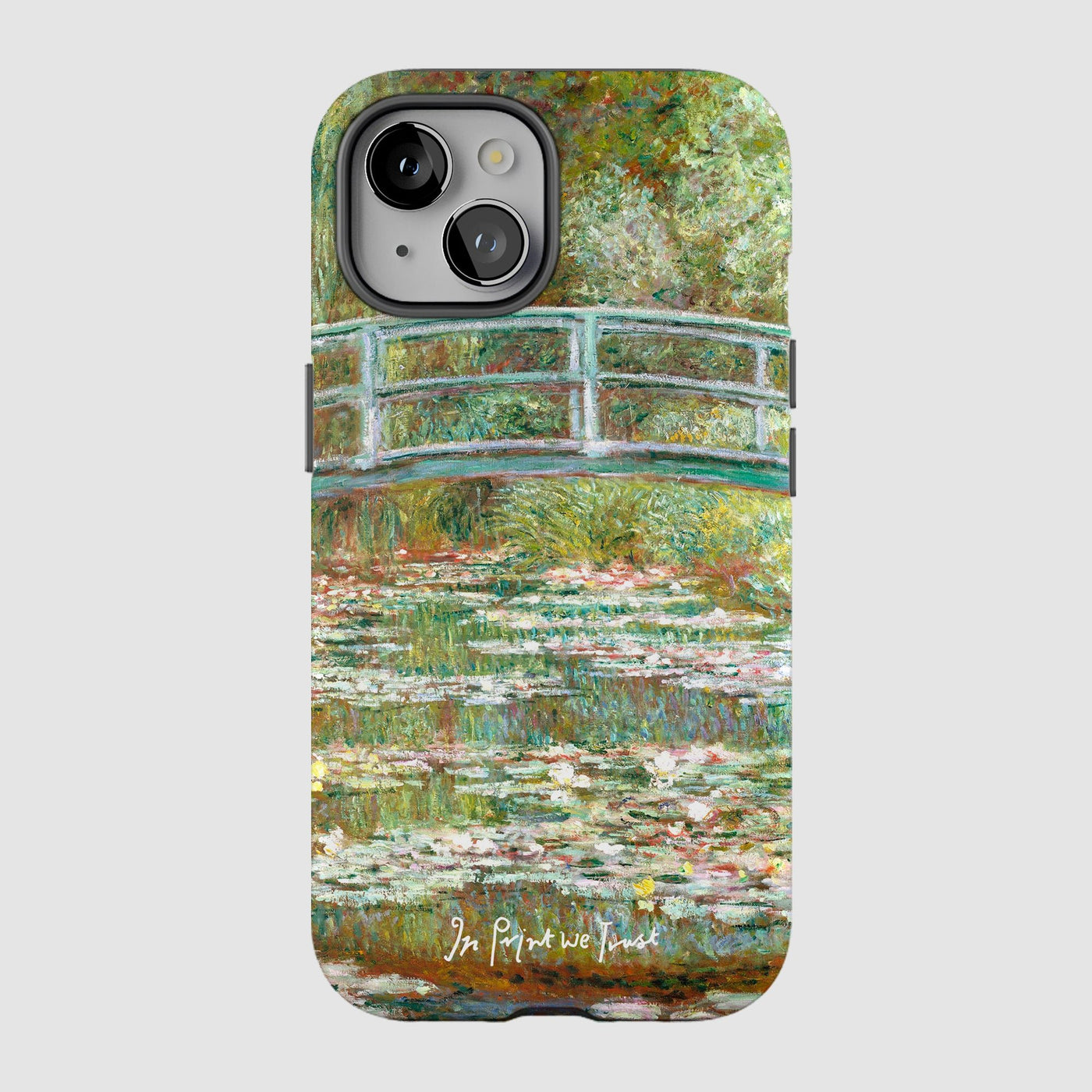 water lillies tough iPhone case - In Print We Trust