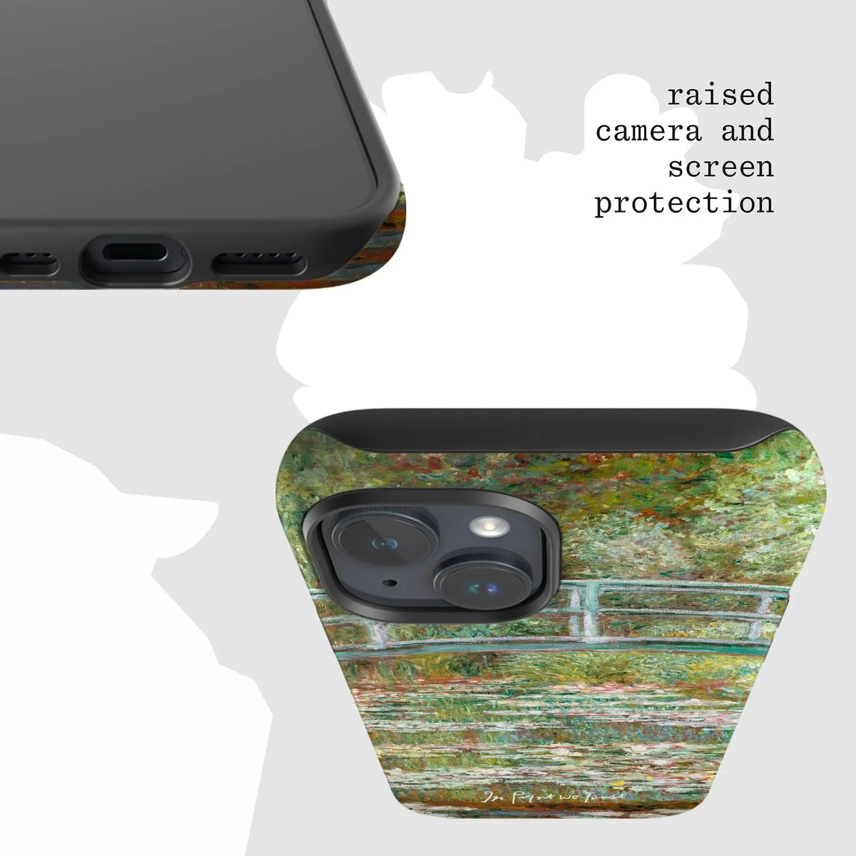 water lillies tough iPhone case - In Print We Trust