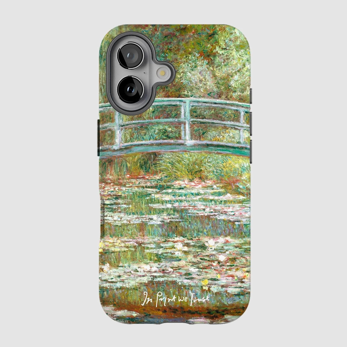 water lillies tough iPhone case - In Print We Trust
