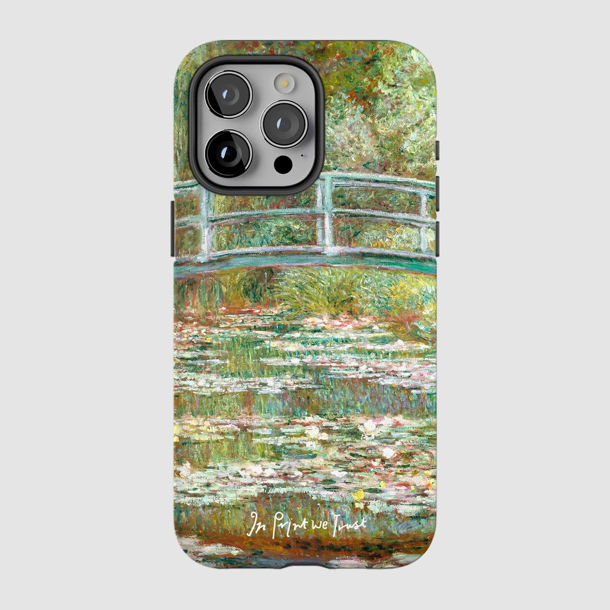 water lillies tough iPhone case - In Print We Trust