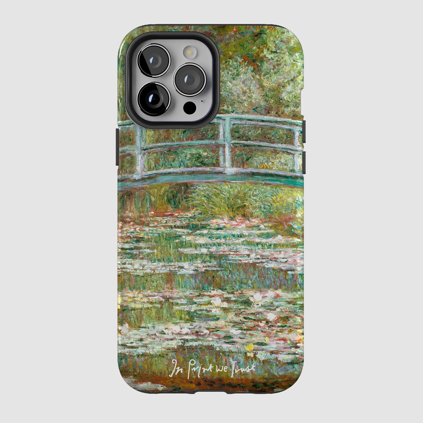water lillies tough iPhone case - In Print We Trust