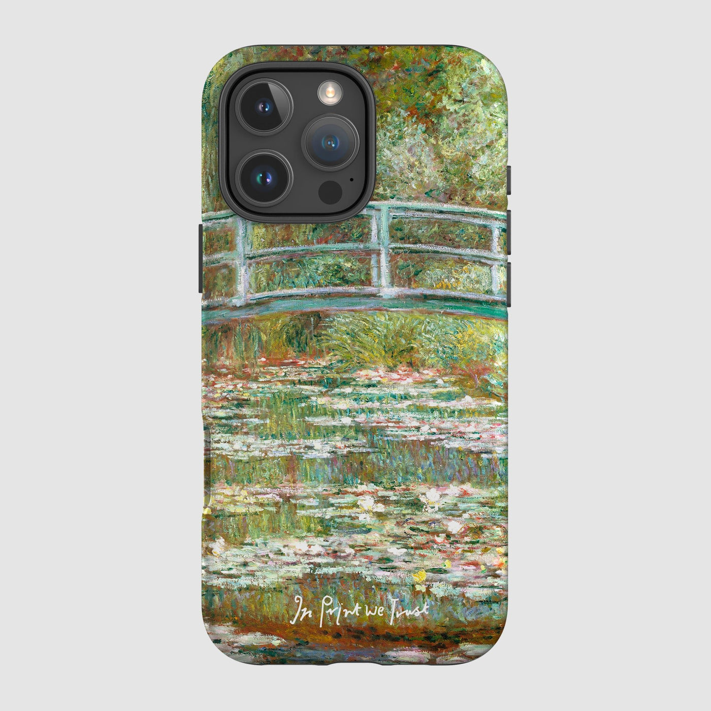 water lillies tough iPhone case - In Print We Trust