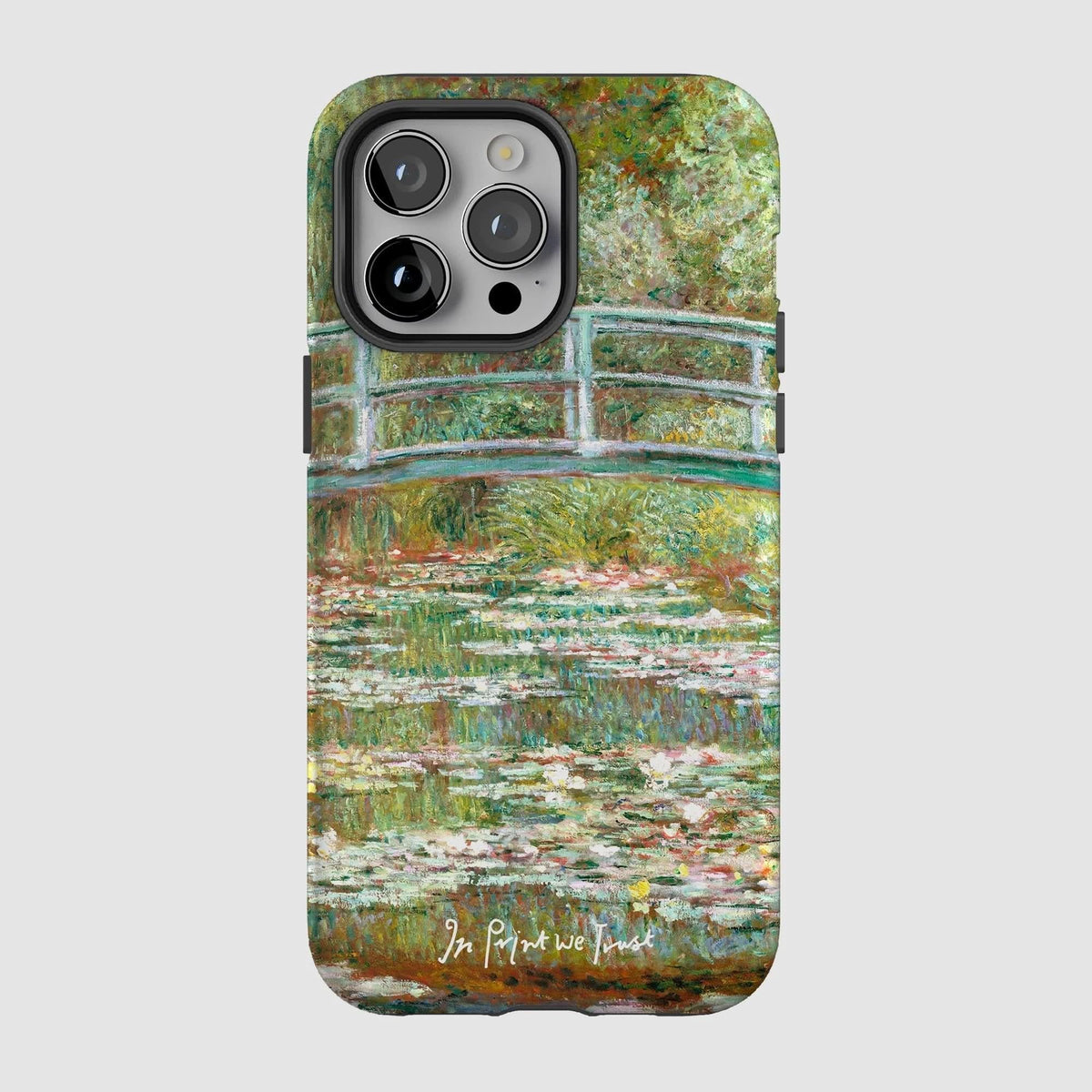 water lillies tough iPhone case - In Print We Trust