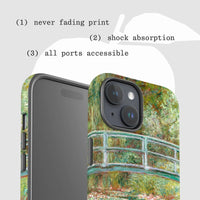 water lillies tough iPhone case - In Print We Trust