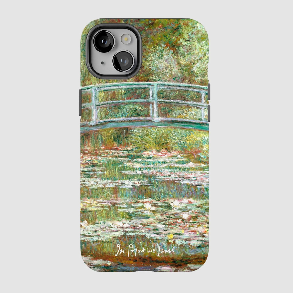 water lillies tough iPhone case - In Print We Trust