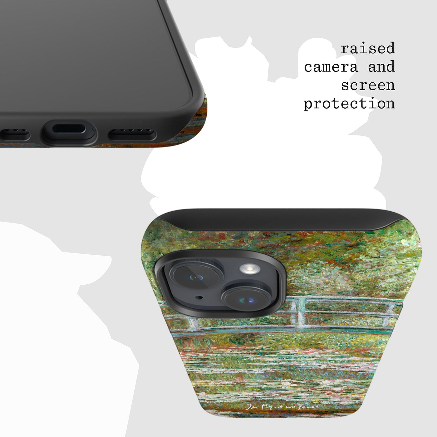 water lillies tough iPhone case - In Print We Trust