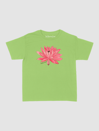 water lily baby tee - In Print We Trust