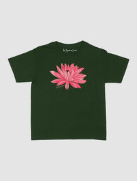 water lily baby tee - In Print We Trust
