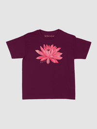 water lily baby tee - In Print We Trust
