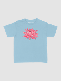 water lily baby tee - In Print We Trust