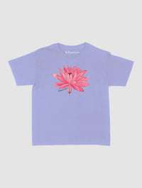 water lily baby tee - In Print We Trust
