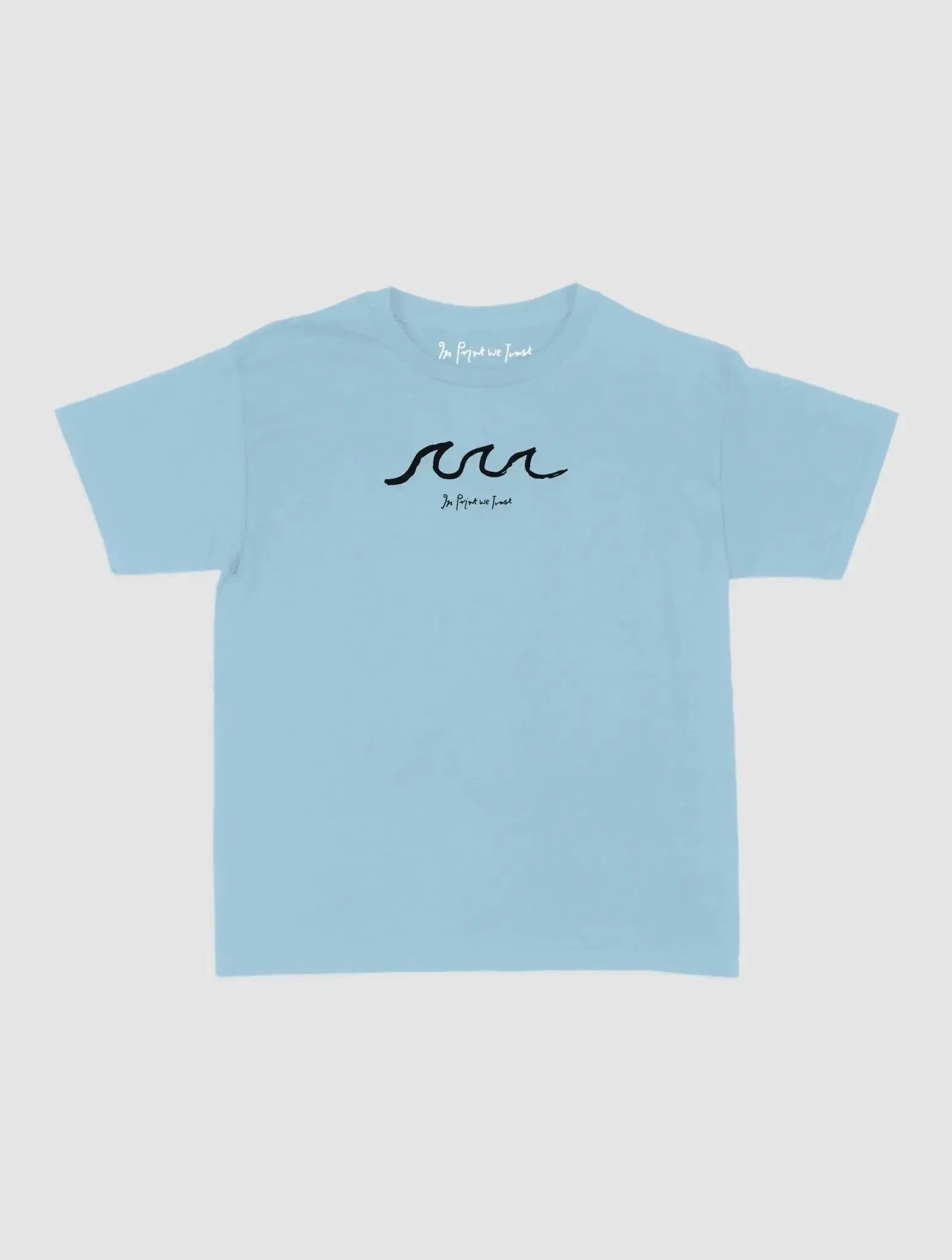 waves baby tee - In Print We Trust