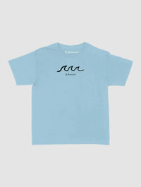 waves baby tee - In Print We Trust