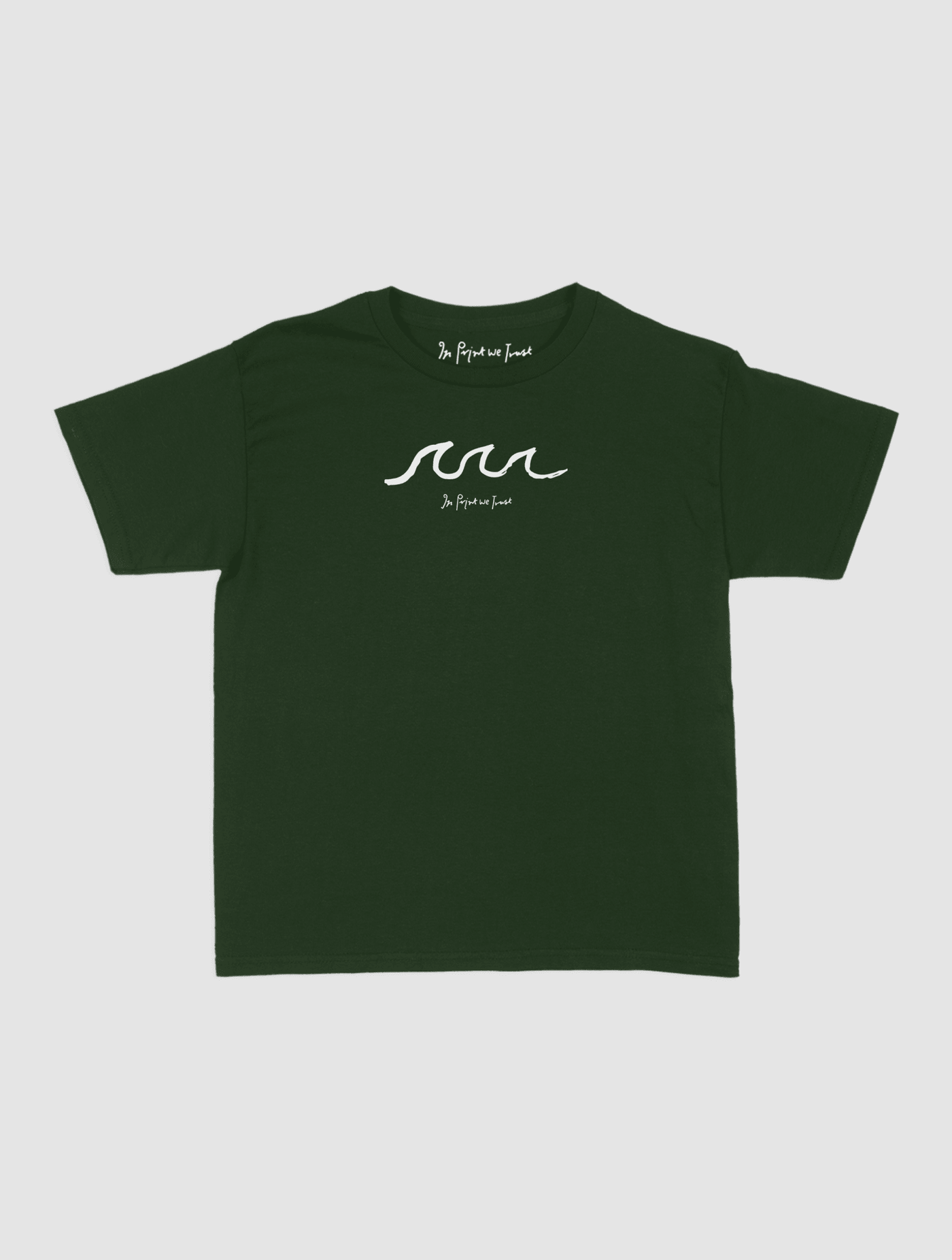 waves baby tee - In Print We Trust