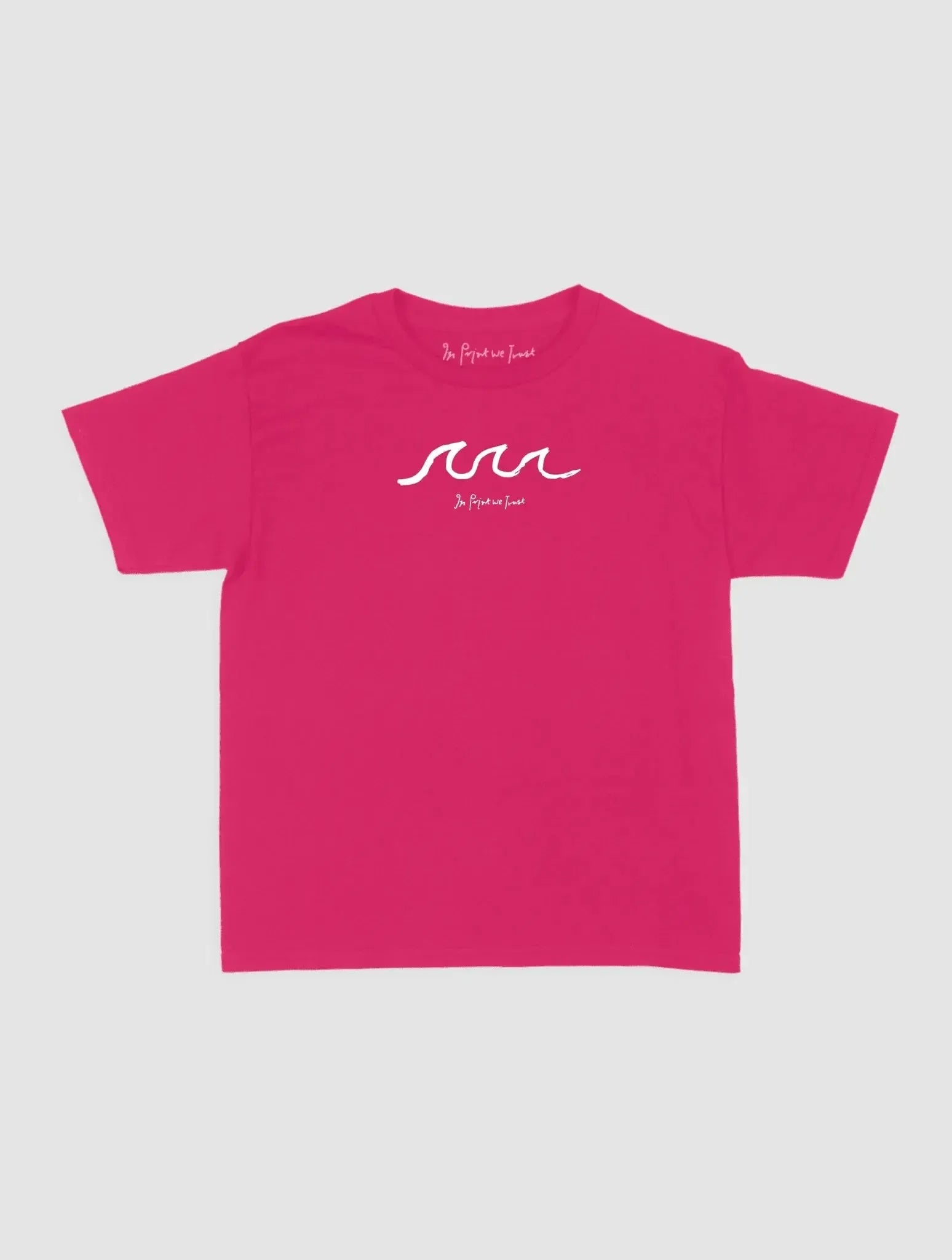waves baby tee - In Print We Trust