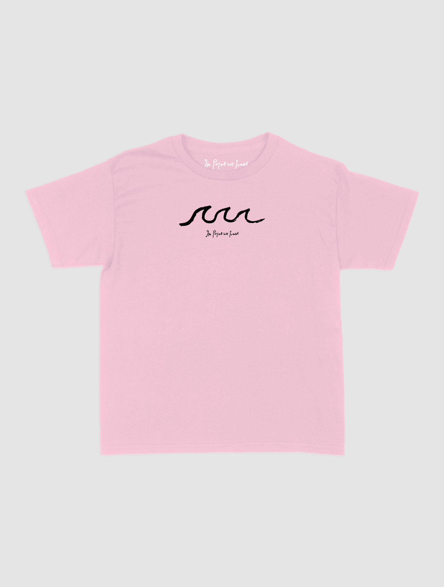 waves baby tee - In Print We Trust