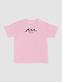 waves baby tee - In Print We Trust