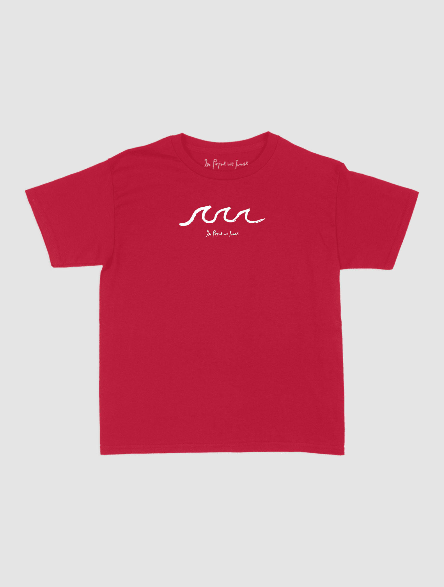 waves baby tee - In Print We Trust