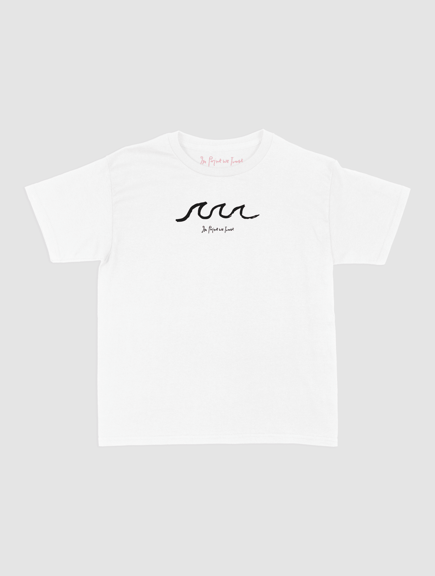 waves baby tee - In Print We Trust