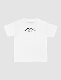 waves baby tee - In Print We Trust