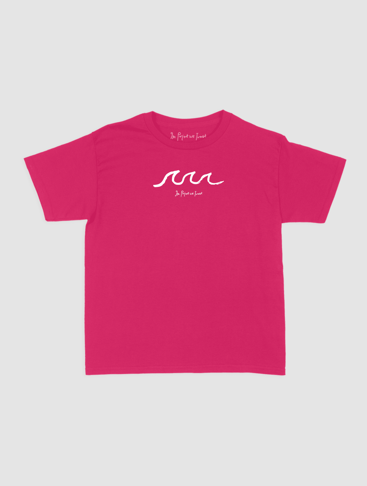 waves baby tee - In Print We Trust