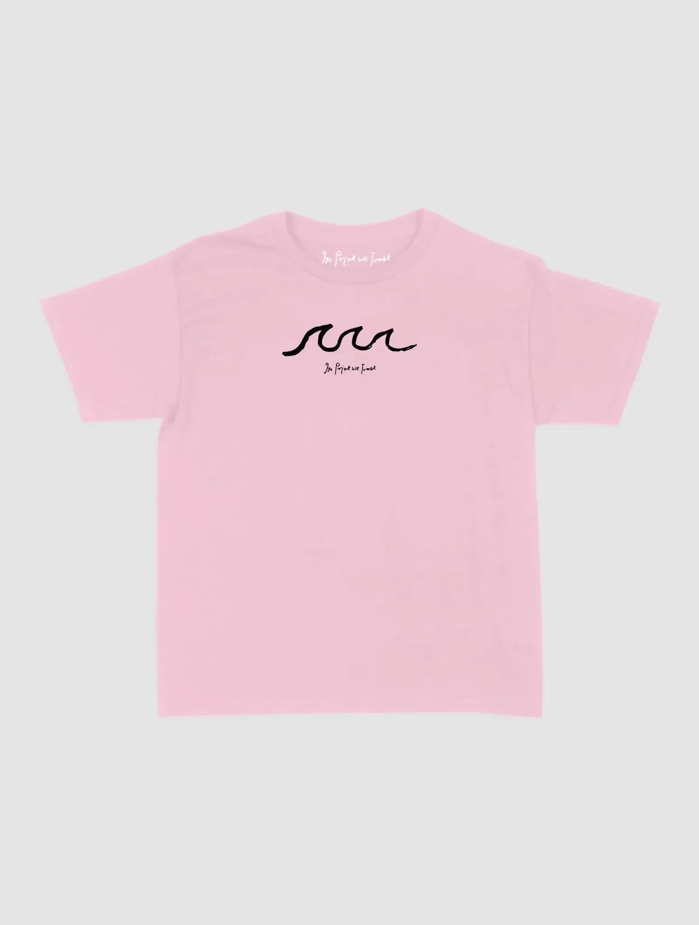 waves baby tee - In Print We Trust