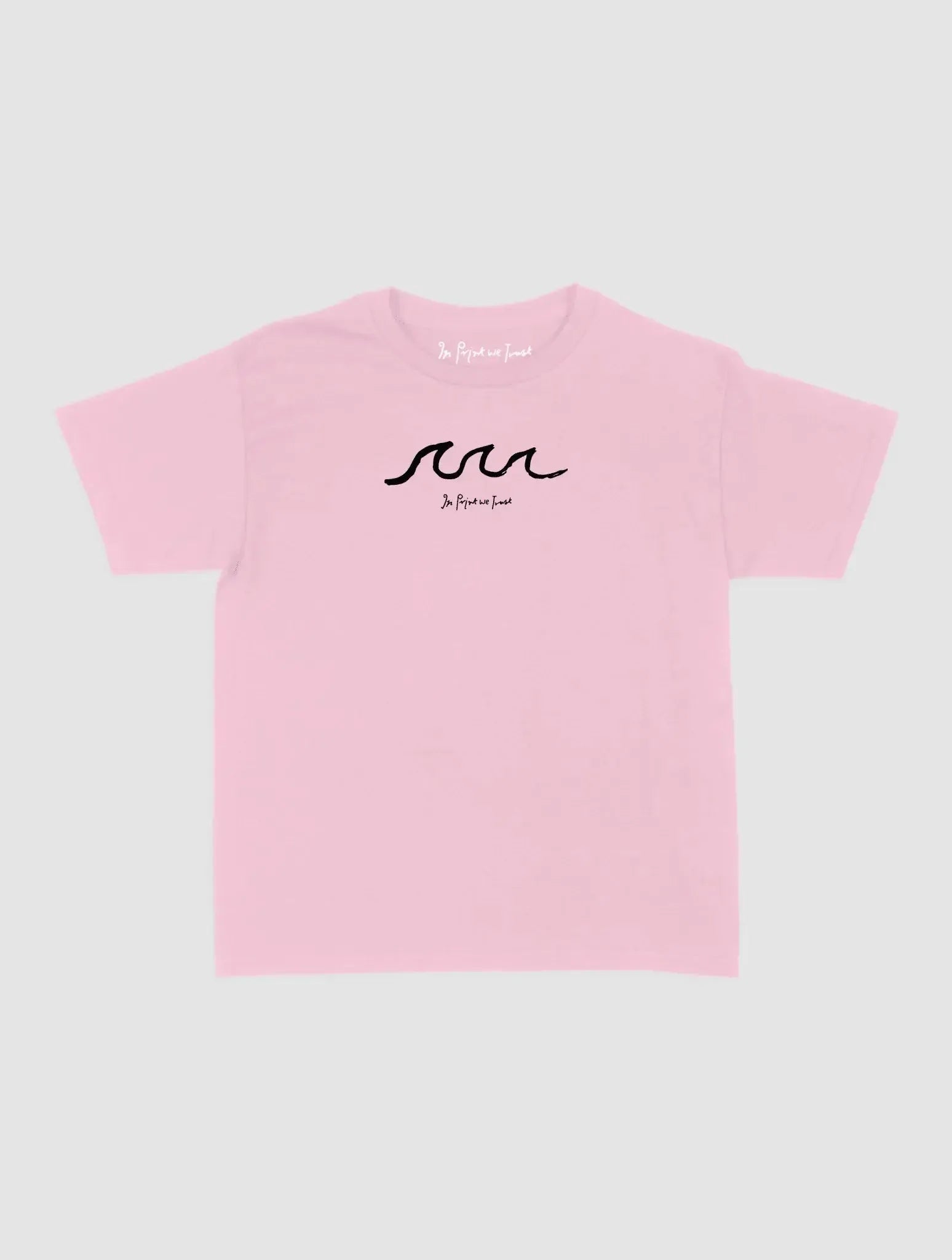 waves baby tee - In Print We Trust