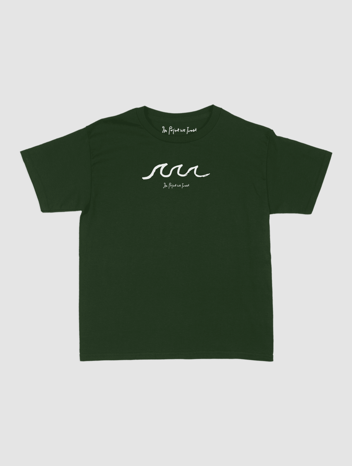 waves baby tee - In Print We Trust