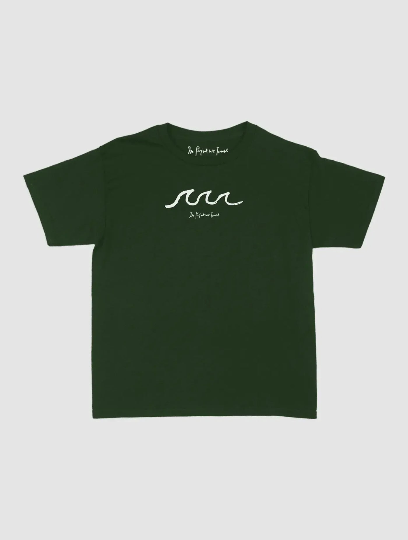 waves baby tee - In Print We Trust