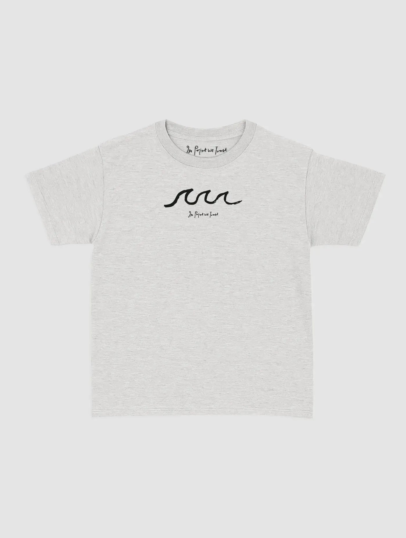waves baby tee - In Print We Trust