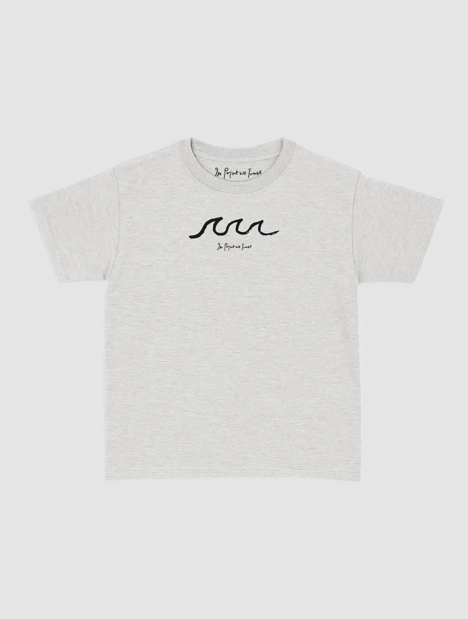 waves baby tee - In Print We Trust
