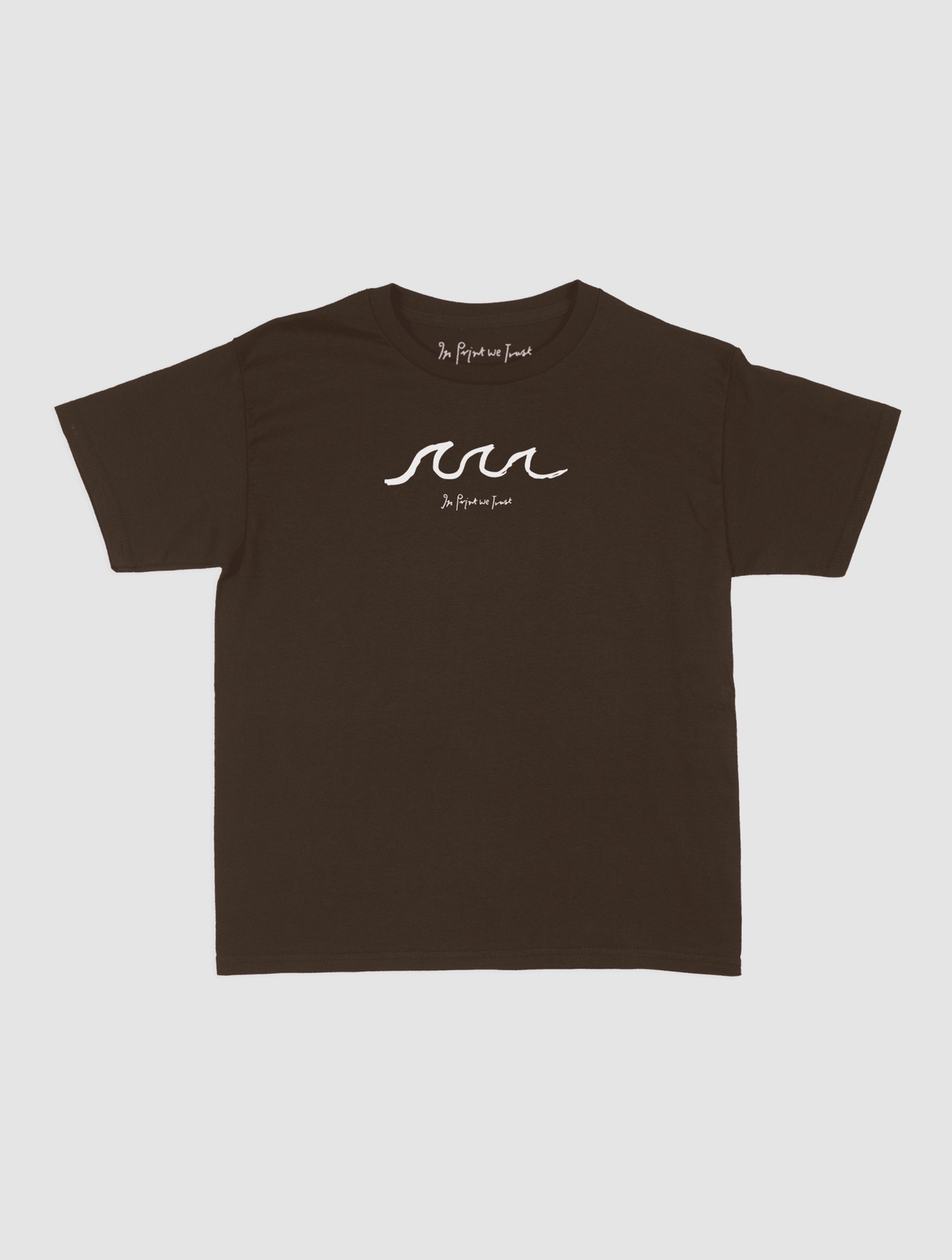 waves baby tee - In Print We Trust