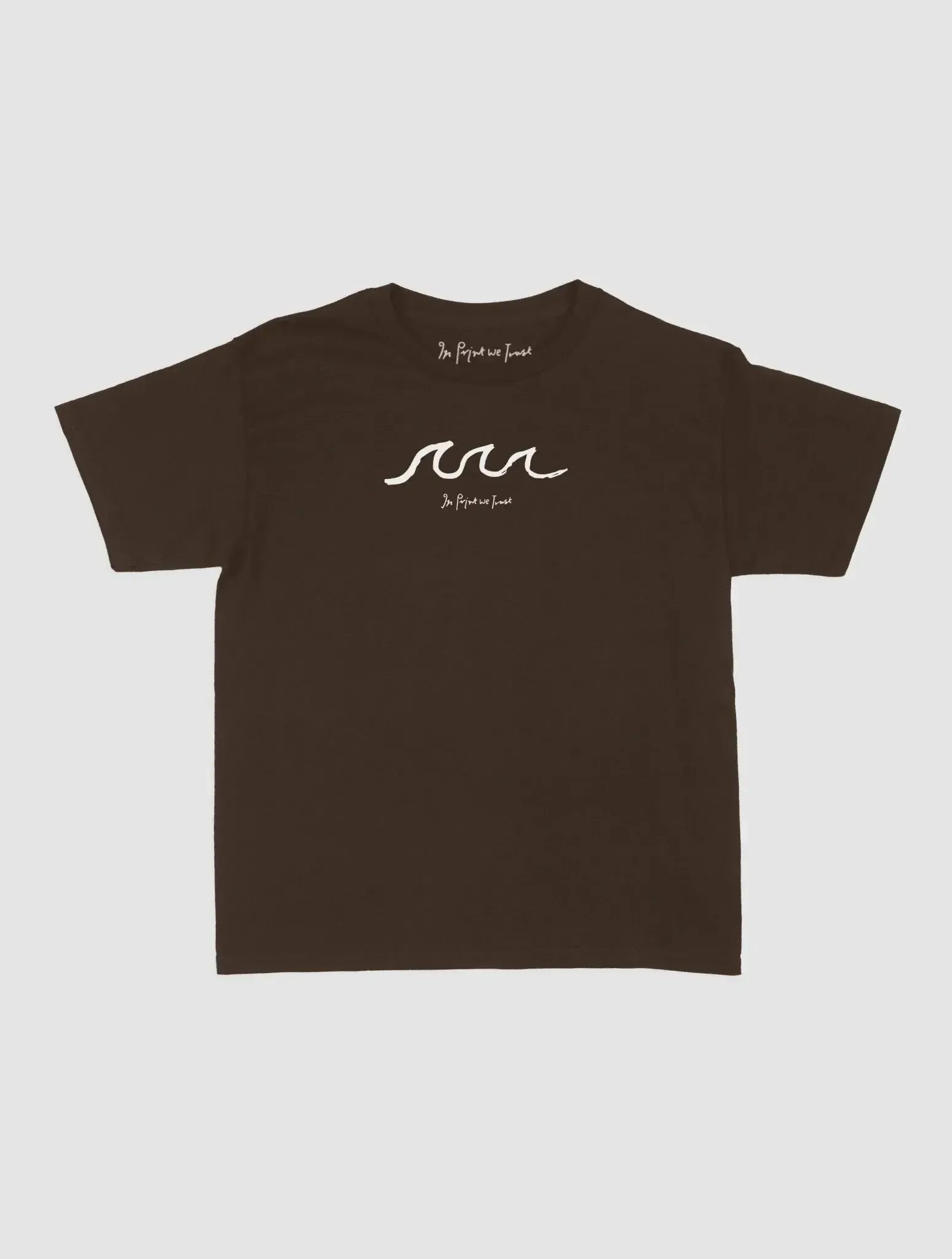 waves baby tee - In Print We Trust