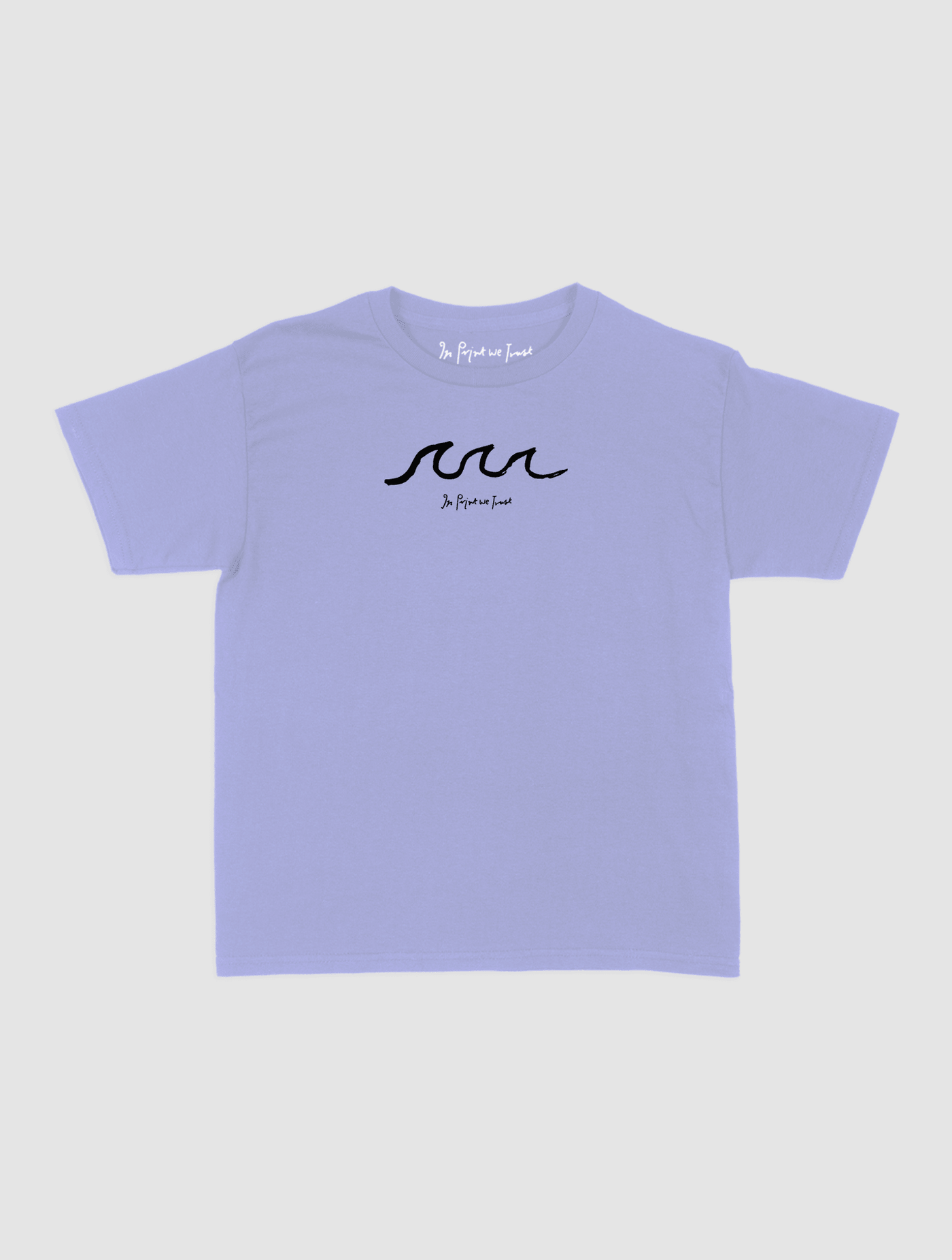 waves baby tee - In Print We Trust