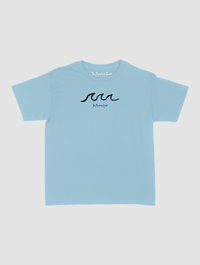 waves baby tee - In Print We Trust