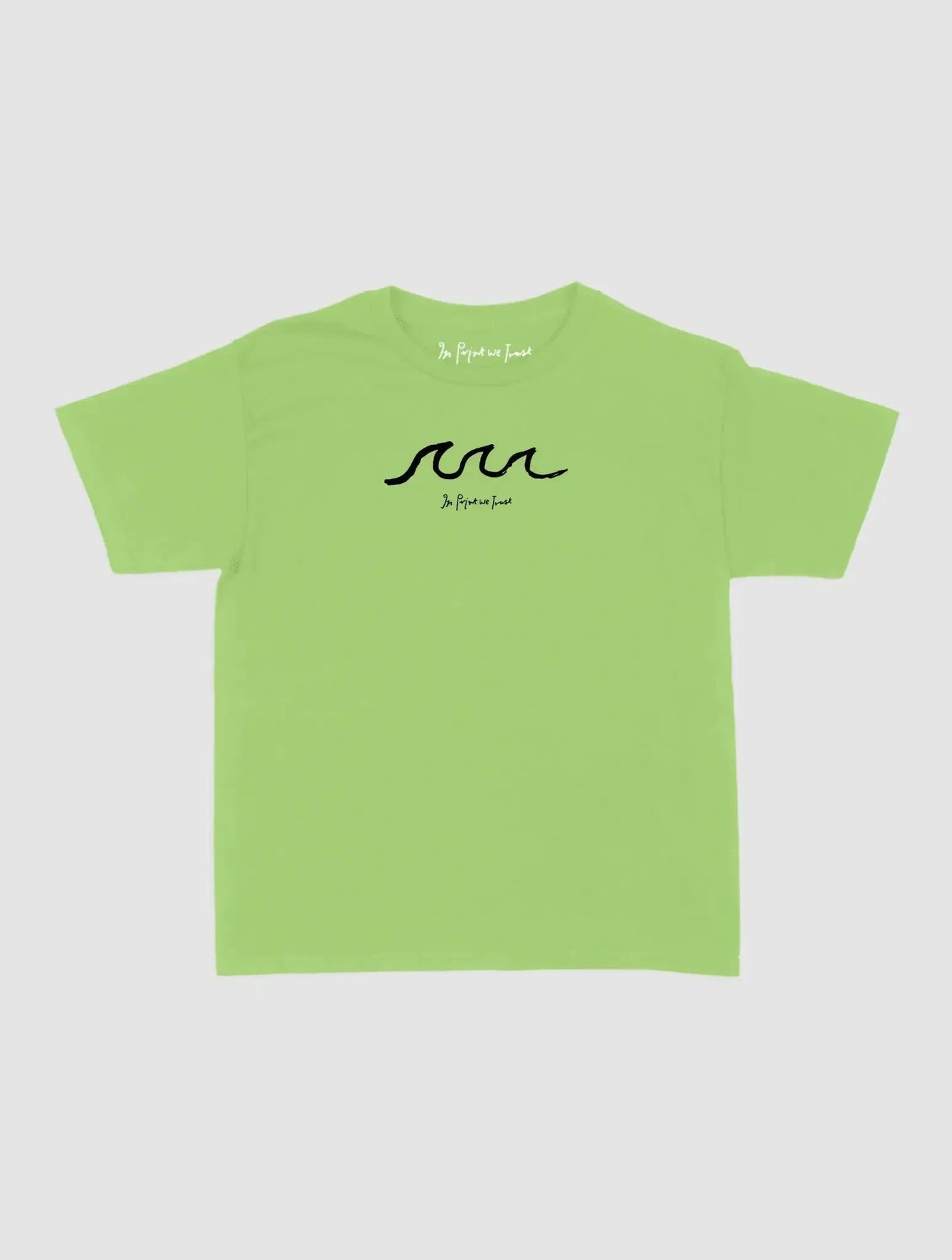 waves baby tee - In Print We Trust