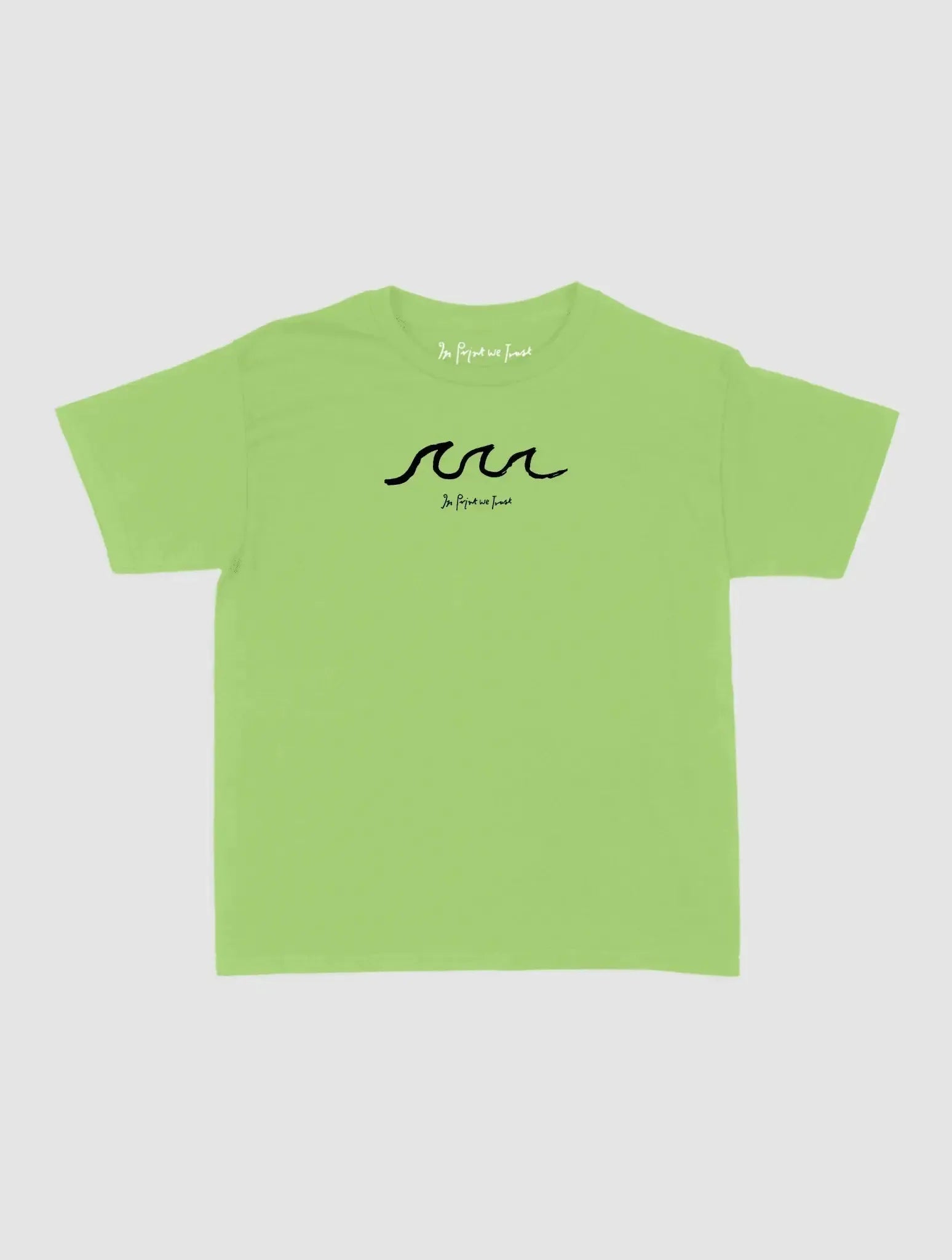 waves baby tee - In Print We Trust