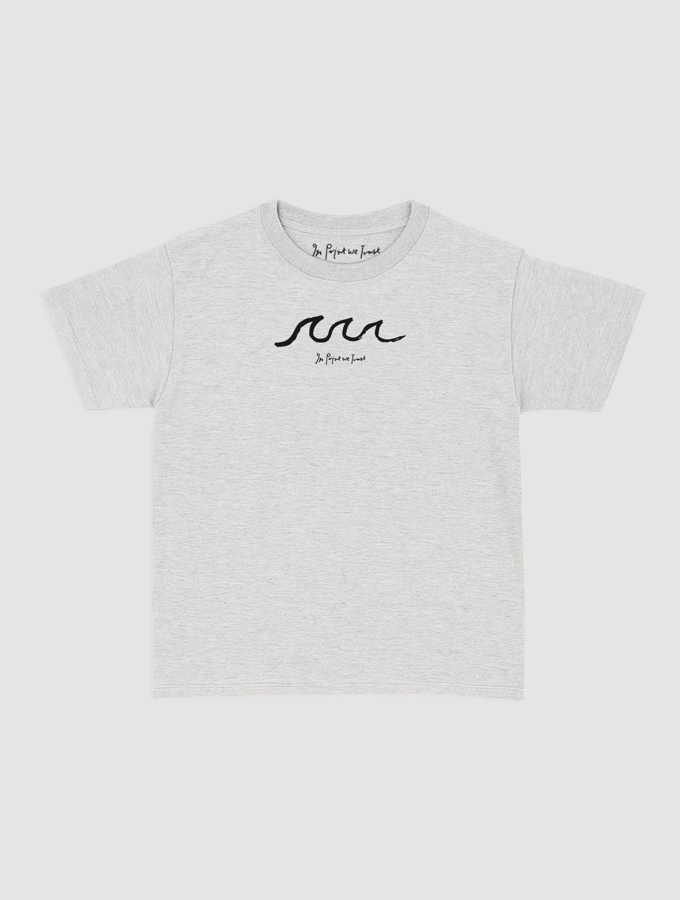 waves baby tee - In Print We Trust